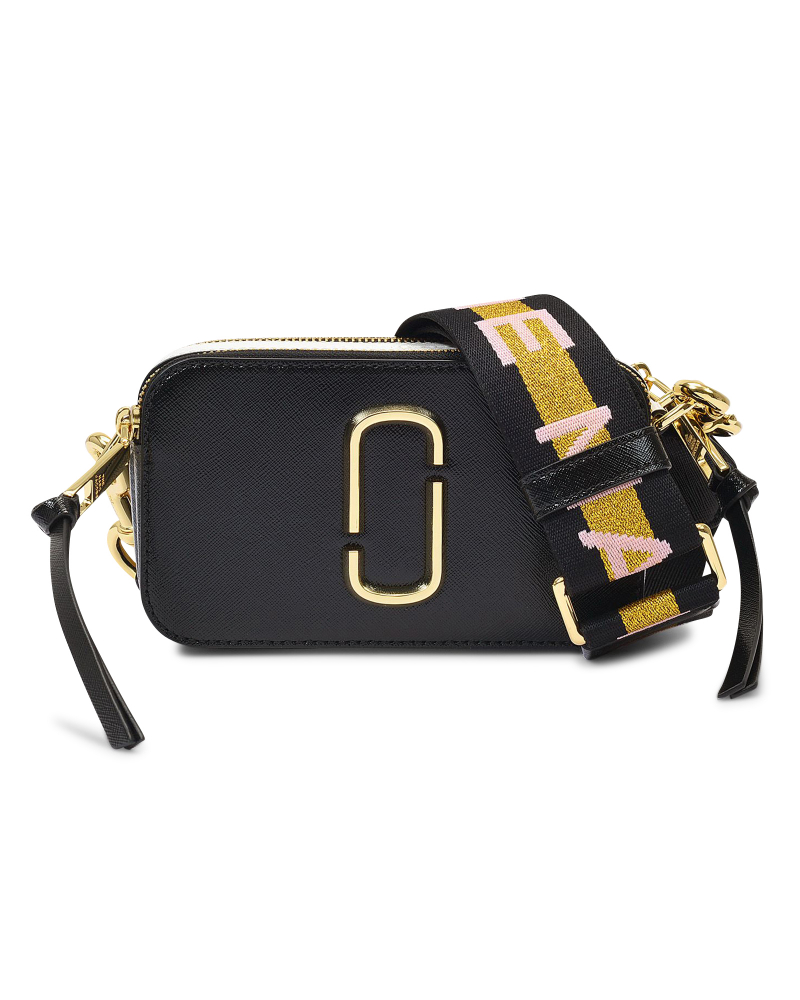 Marc Jacobs Snapshot in New Black Multi Calfskin