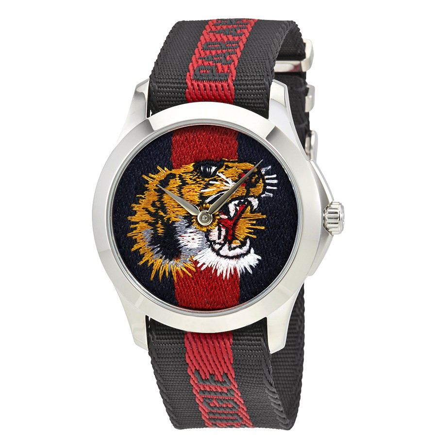 Gucci watch discount with tiger face