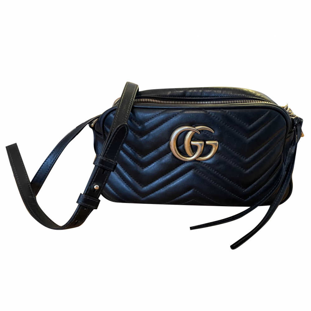 Gucci Marmont Leather Cross-Body