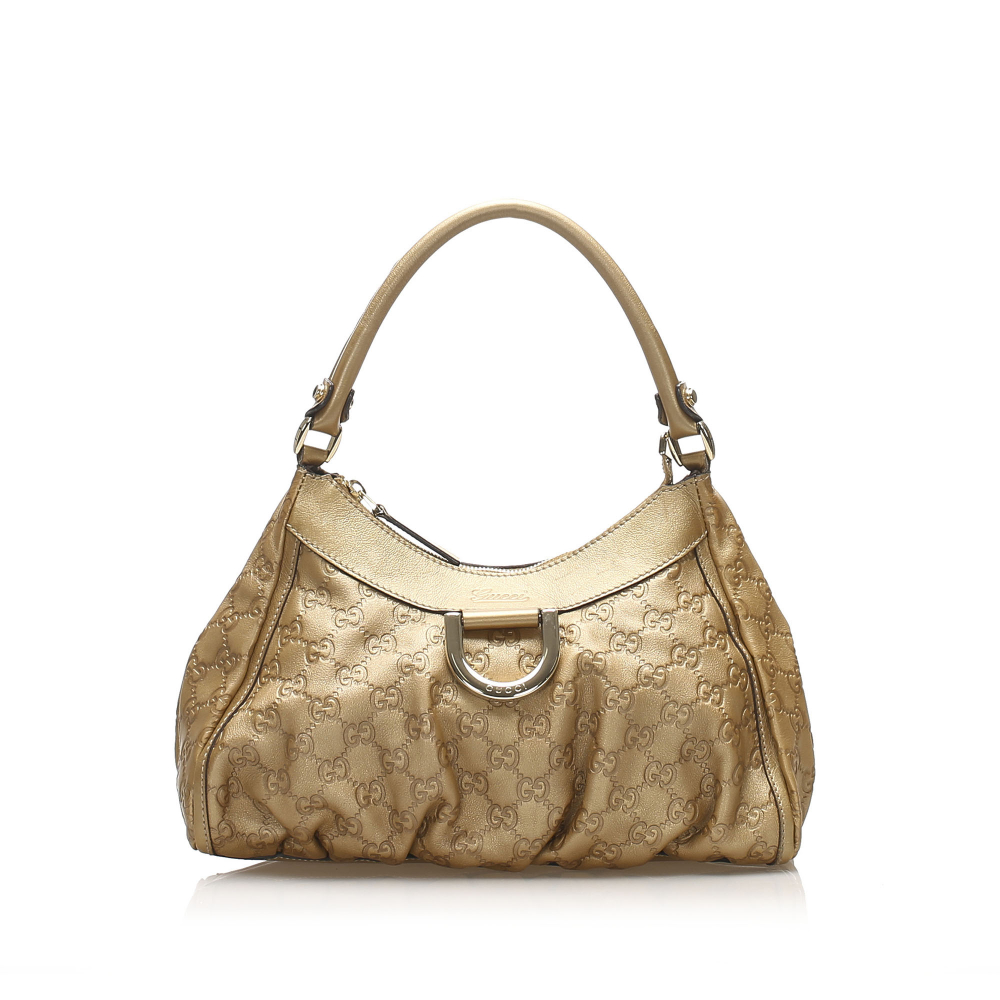 Gucci gold clearance hobo bag