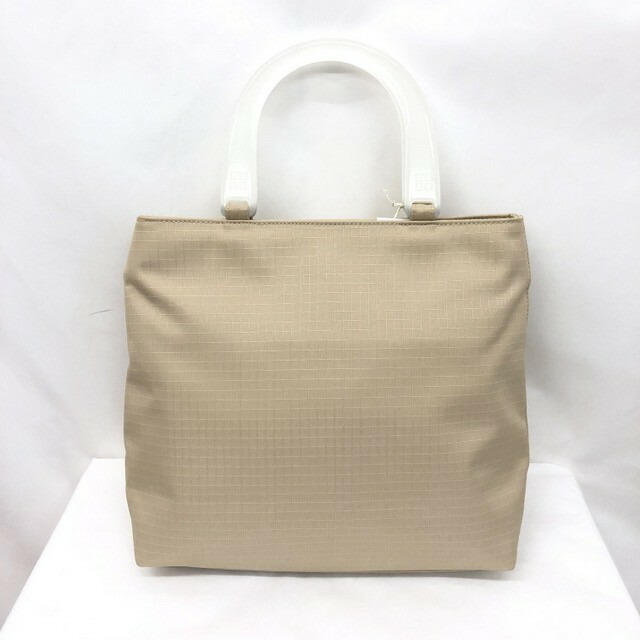 Givenchy Givenchy Handbag Beige Nylon Canvas Ladies