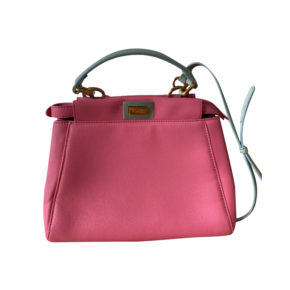 Fendi peakaboo mini nappa sharoosh bicolor