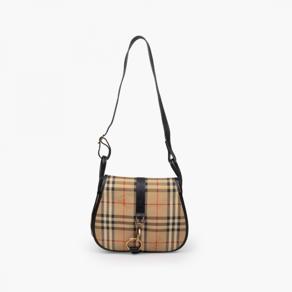 Burberry Haymarket Check Flap Bag