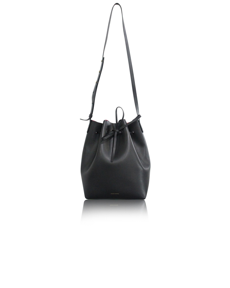 Mansur Gavriel Black Drawstri Bag