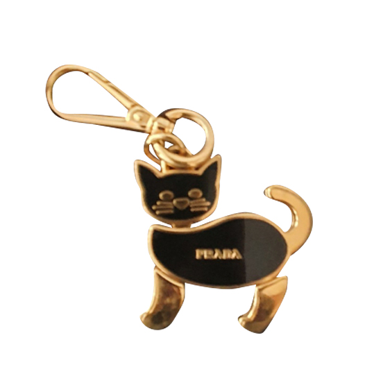 bag charm prada