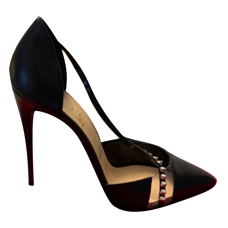 Louboutin spike sales cross heels