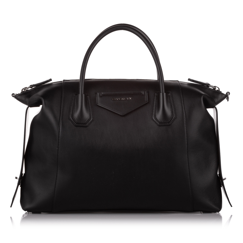 Givenchy B Givenchy Black Calf Leather Large Soft Antigona Satchel ITALY