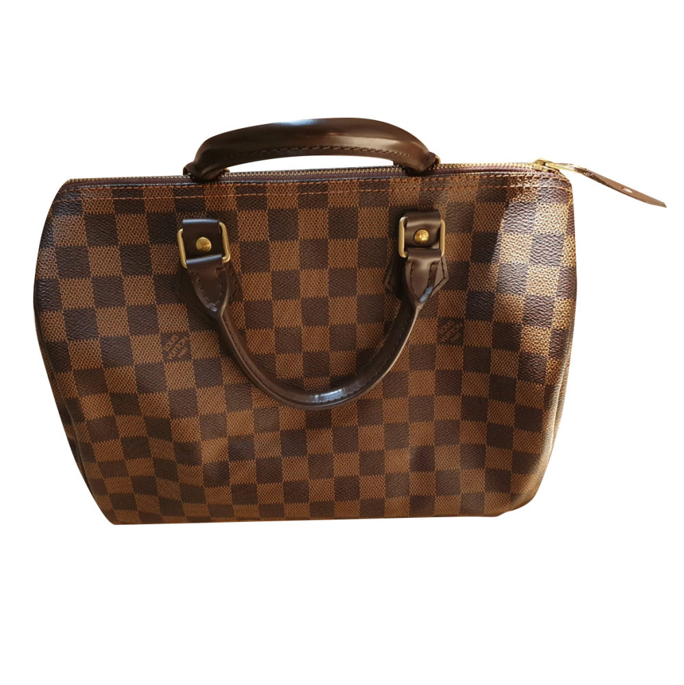 Louis Vuitton Speedy 30 ebene checkerboard