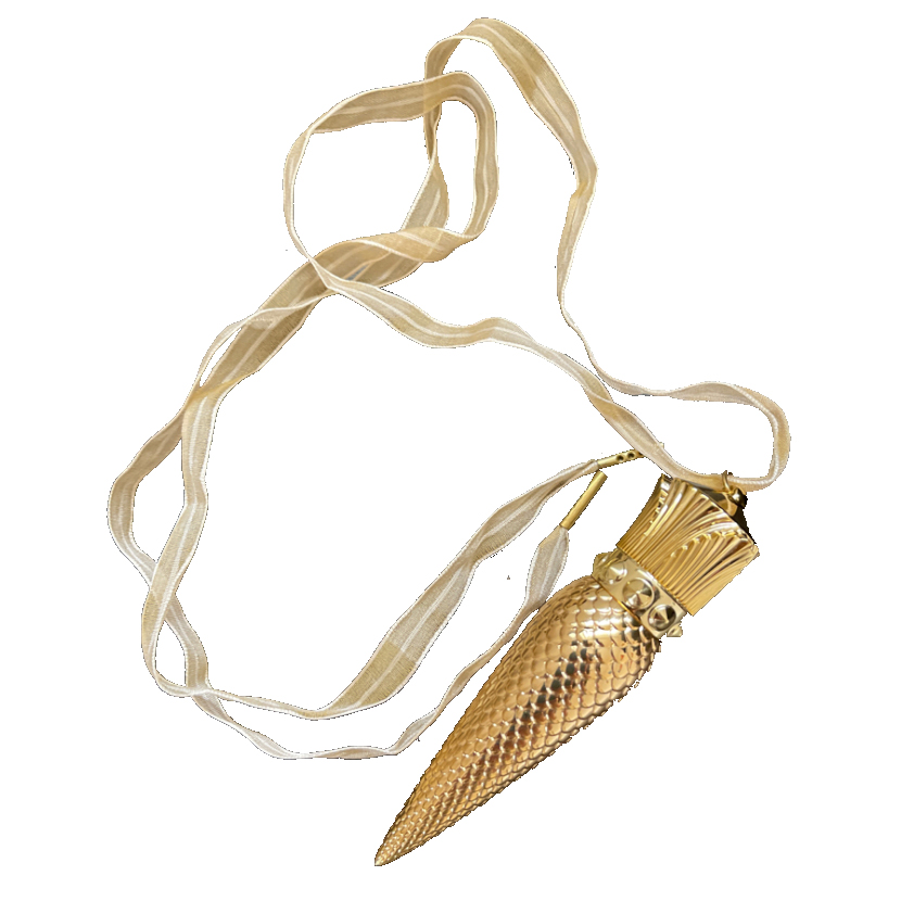 christian louboutin lipstick necklace