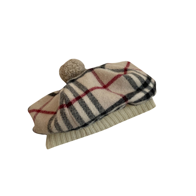 Burberry beret hot sale hat