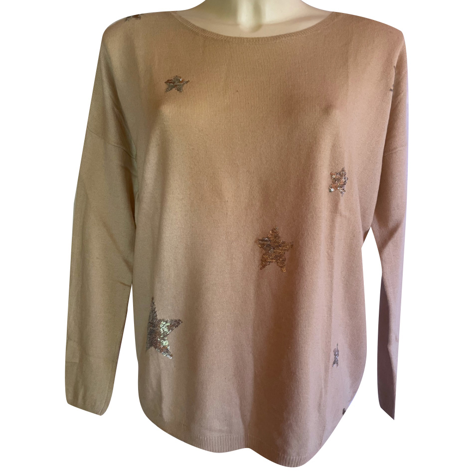 Des Petits Hauts Silver Star Pullover aus Angora und Wollmischung