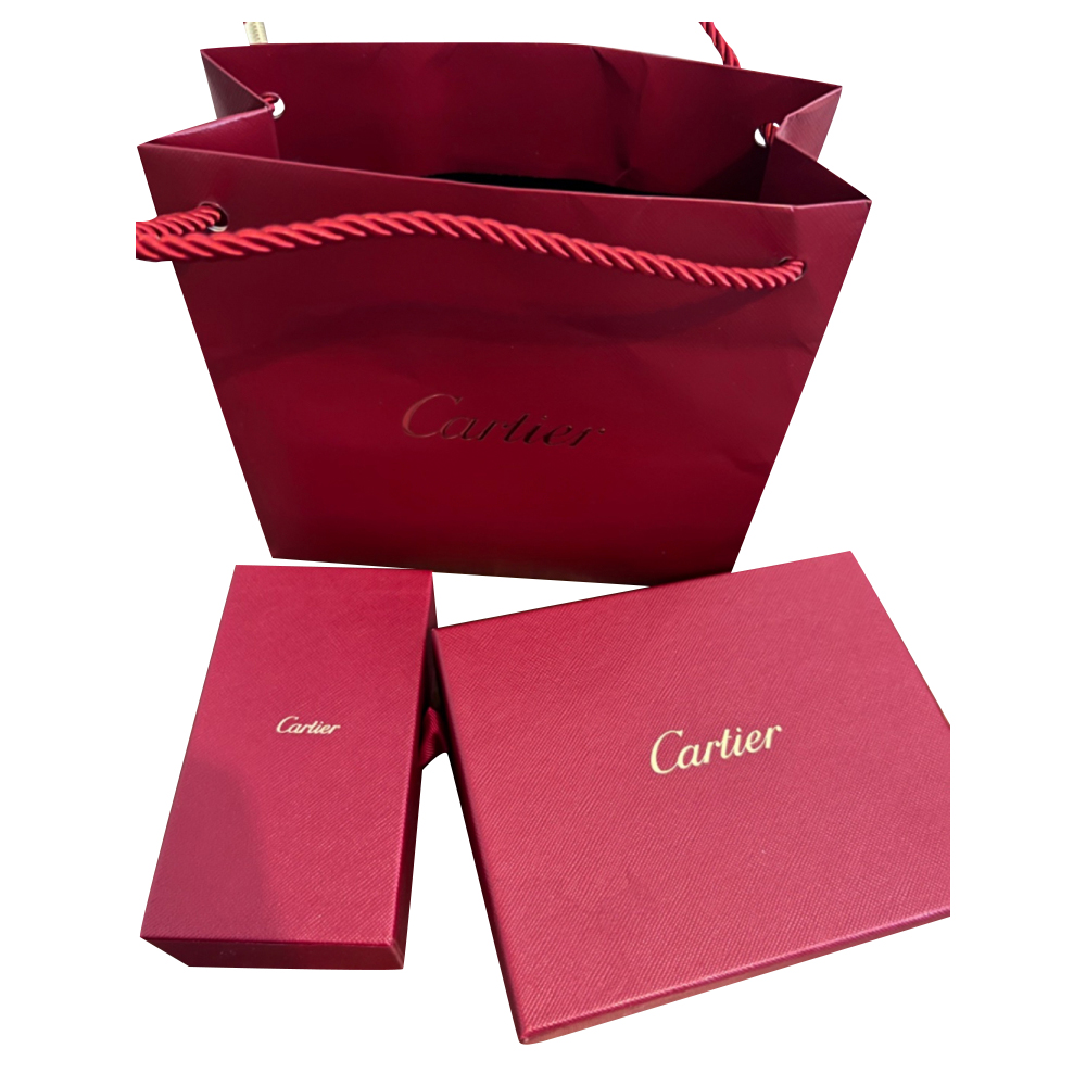 Jewelry pouch jewelry cleaning kit box Cartier