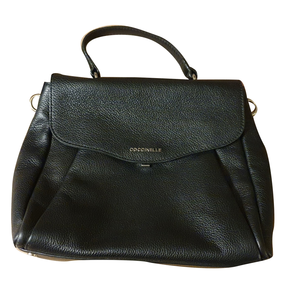 Sac coccinelle cuir outlet noir