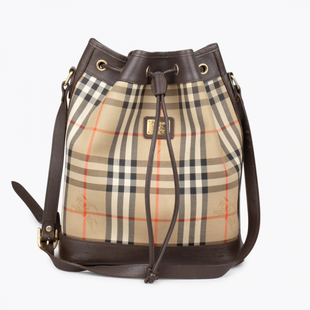 Burberry London Horseferry Check Bucket Bag