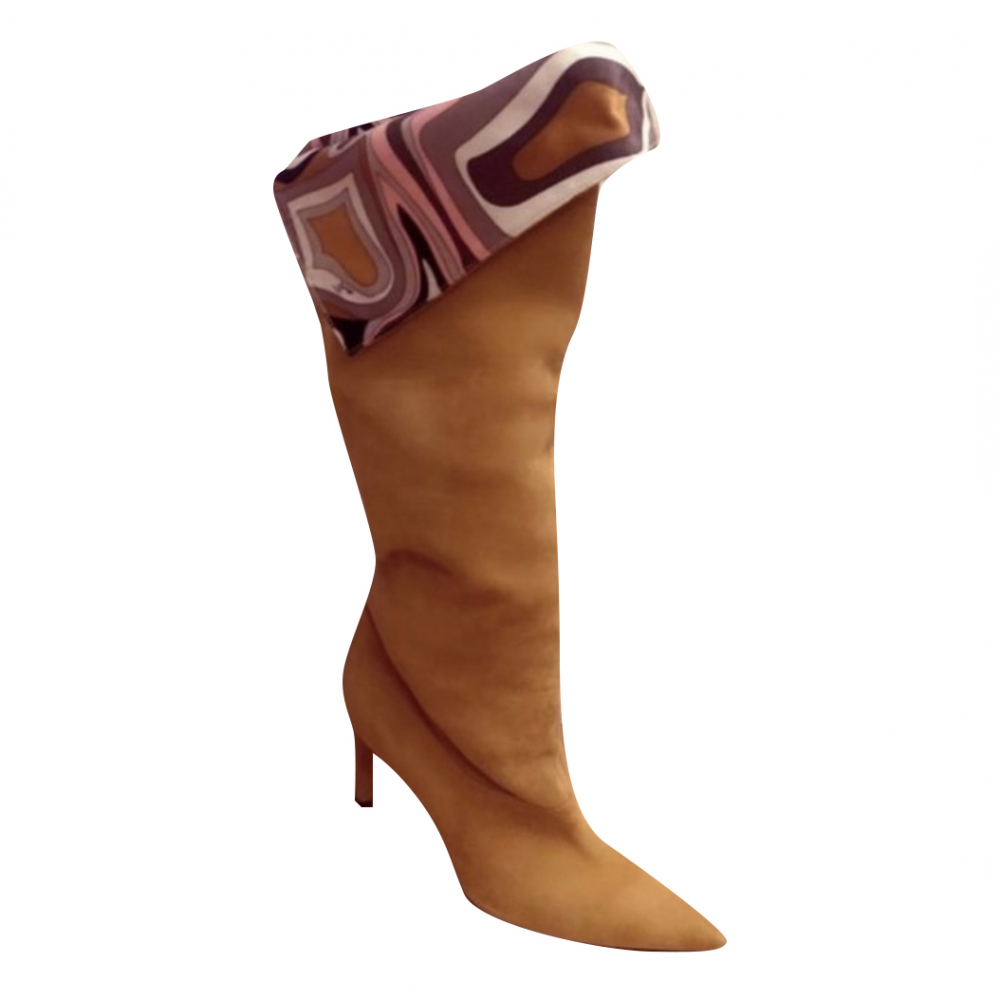 Emilio pucci best sale boots knee high