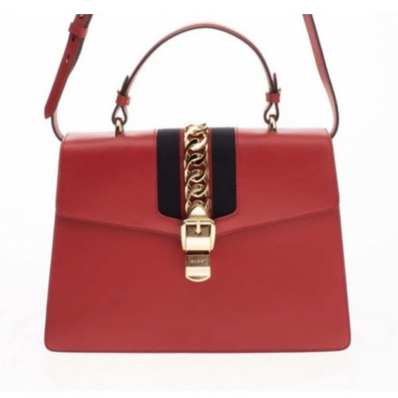 Gucci Sylvie Large top handle RRP 2890 Usd