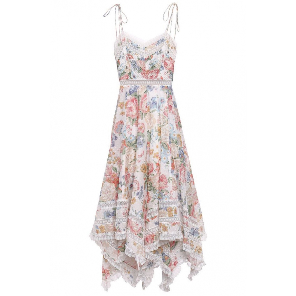 Bowie pintuck outlet scarf dress