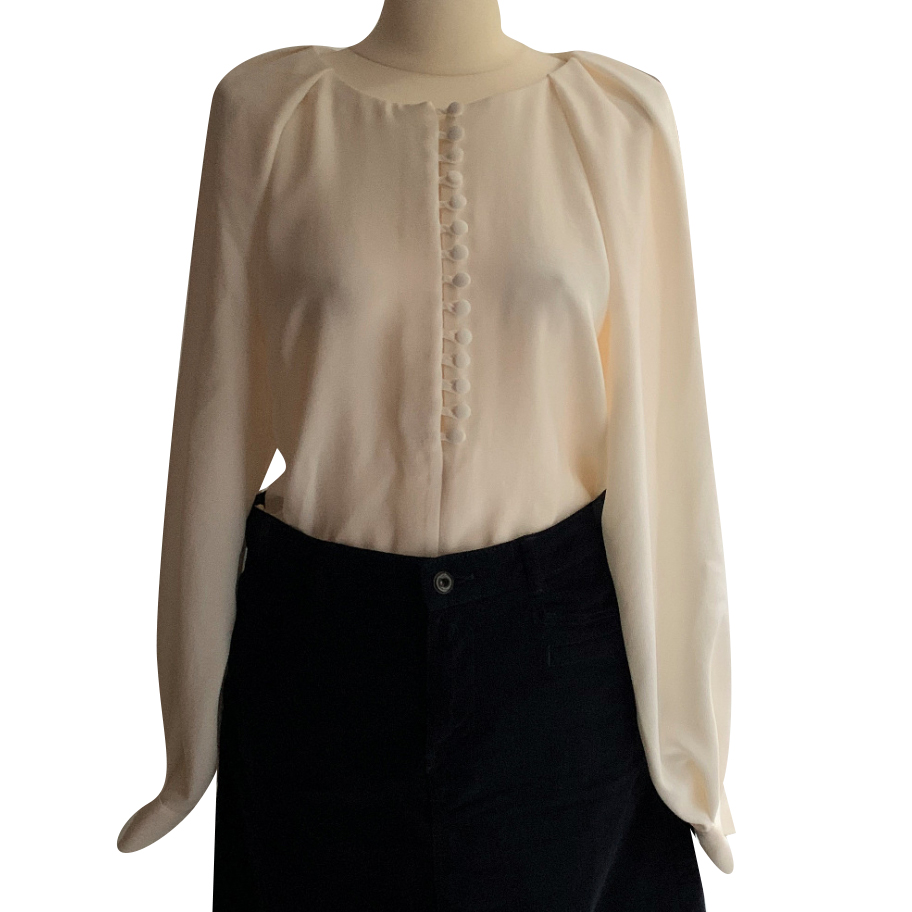 Blouse AMY Ecru - Sézane | MyPrivateDressing