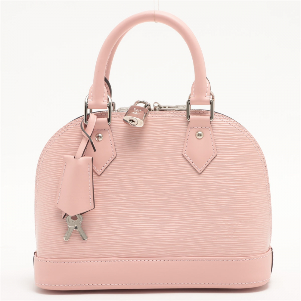 Louis Vuitton Alma BB Pink Epi Leather