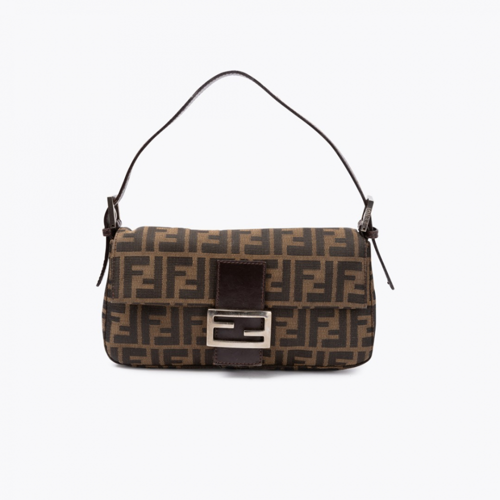 Fendi Zucca Baguette Bag