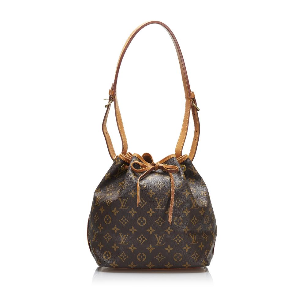 Louis Vuitton B Louis Vuitton Brown Monogram Canvas Canvas Monogram Petit Noe France