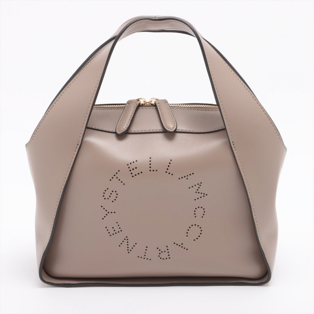 Stella McCartney Tote Stella Logo Beige 2way