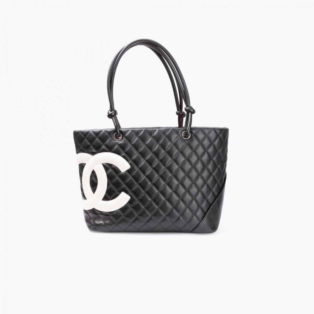 Chanel Quilted Cambon Tote Bag