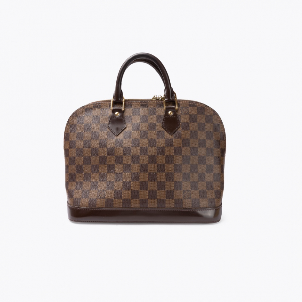 Louis Vuitton Damier Ebene Alma PM Handbag