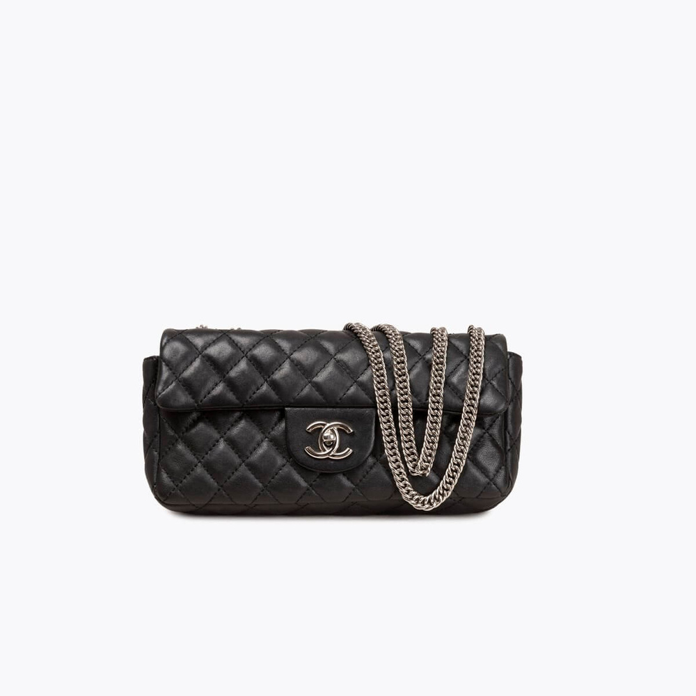 Chanel East/West Single Flap Bag