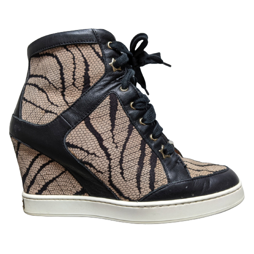 Jimmy Choo Wedge Sneakers 36