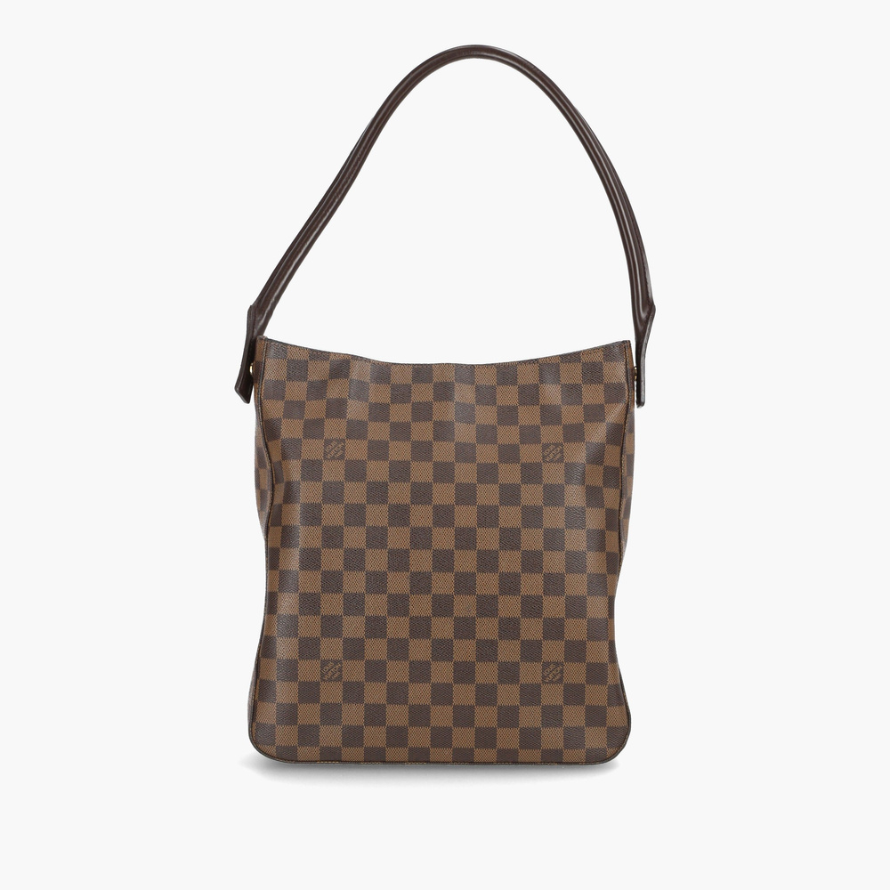 Louis Vuitton Damier Ebene Looping GM Shoulder Bag