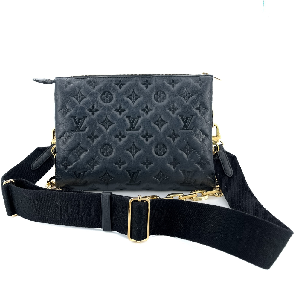 Louis Vuitton Coussin PM Black Leather