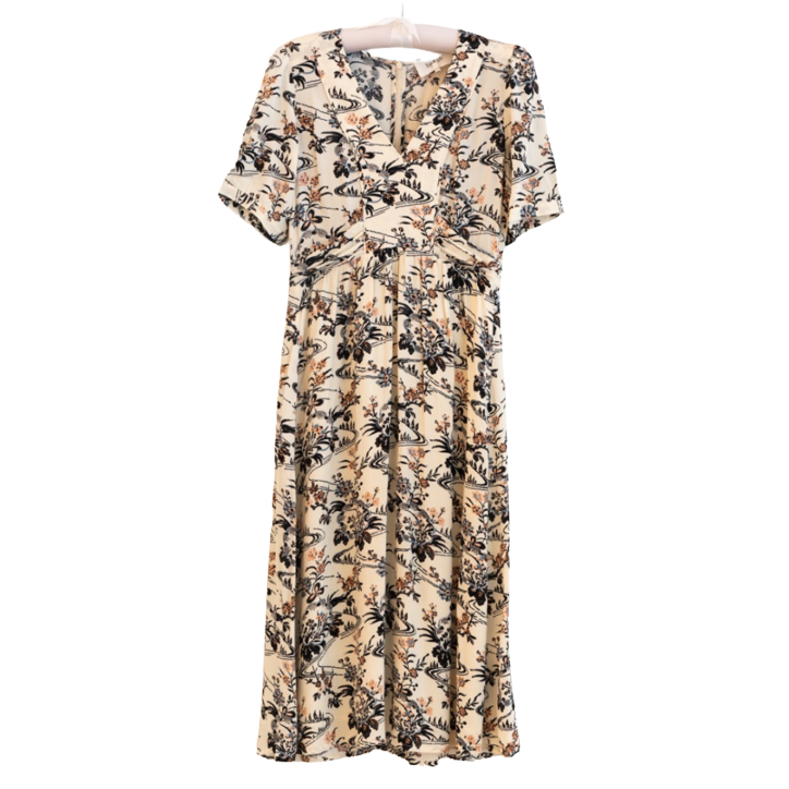 ba&sh Floe printed midi dress