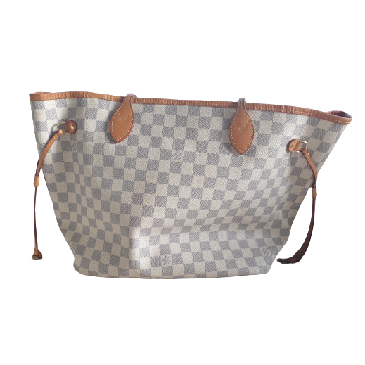 Louis Vuitton Neverfull MM azure checkerboard