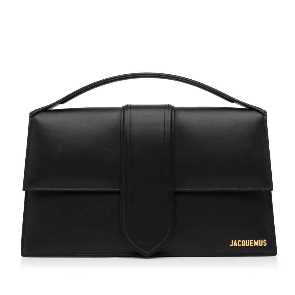 Jacquemus AB Jacquemus Black Calf Leather Le Grand Bambino Italy