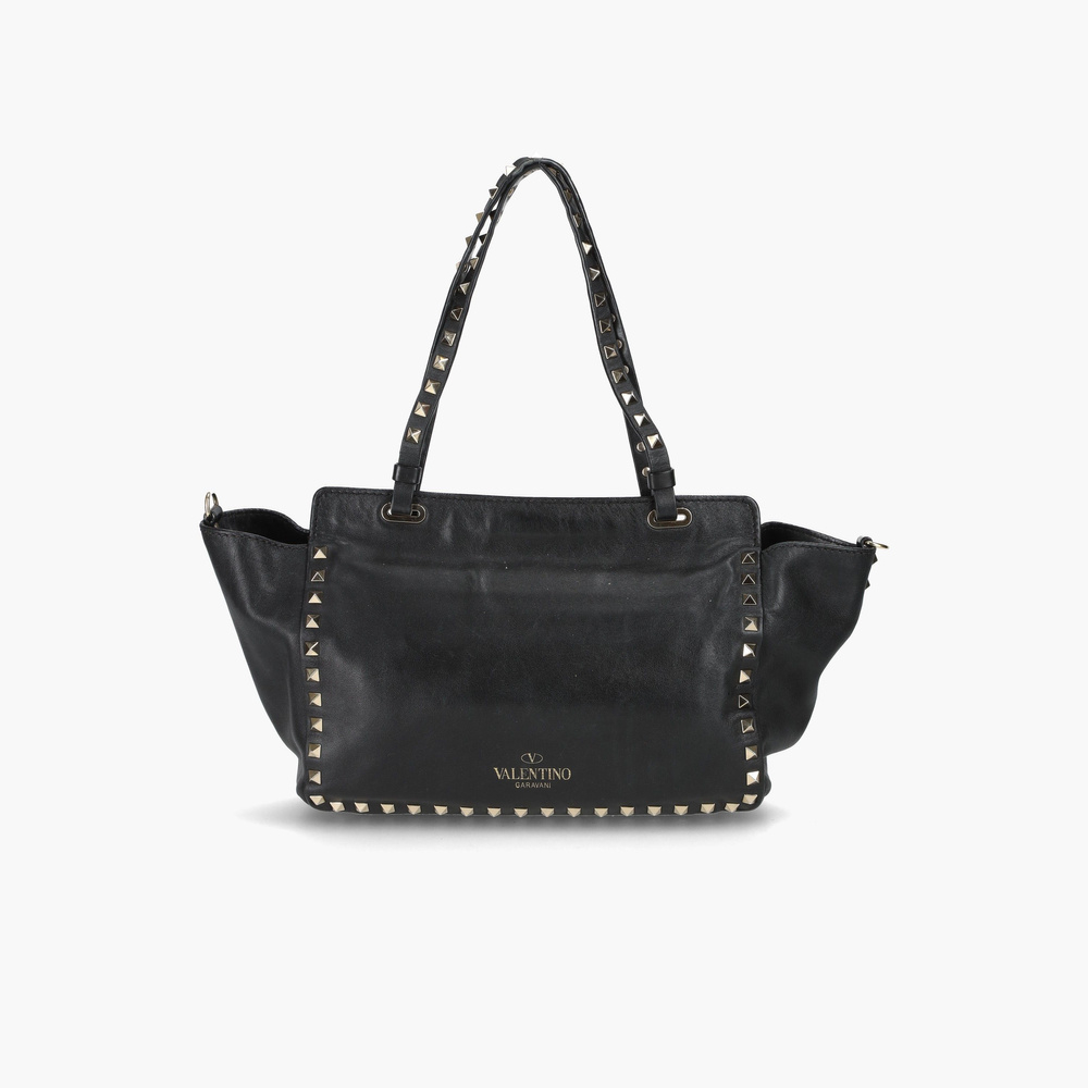 Valentino Rockstud Trapeze Tote Bag