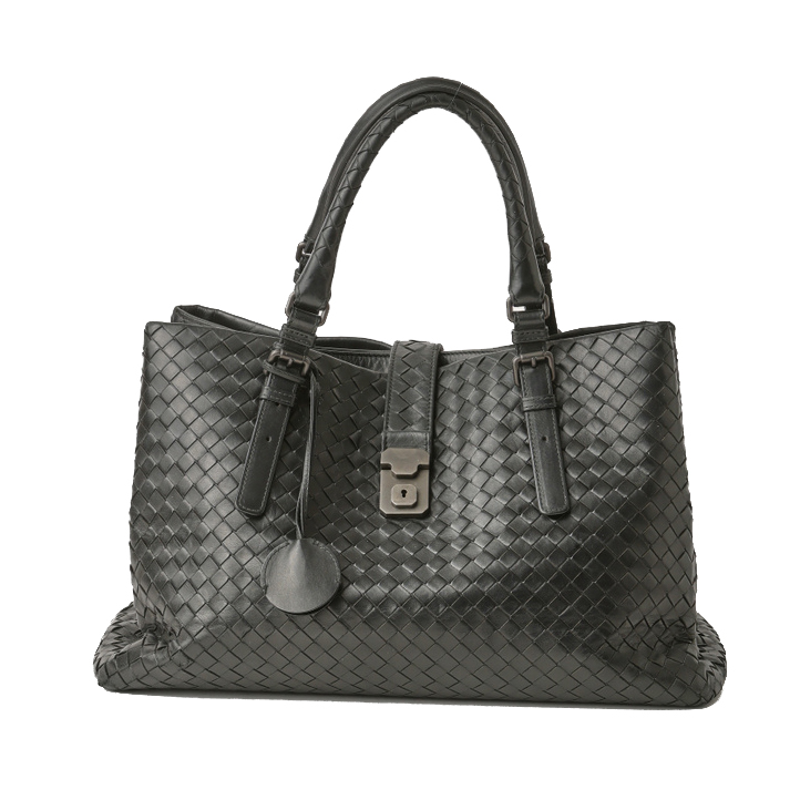 Bottega Veneta Large Intrecciato Roma Bag