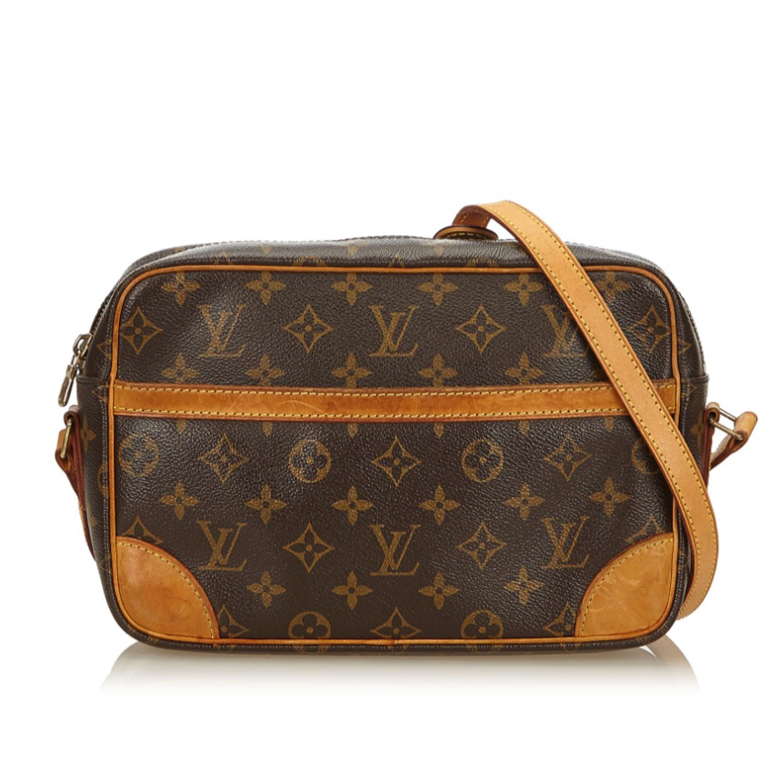 Louis Vuitton B Louis Vuitton Brown Monogram Canvas Canvas Monogram Trocadero 27 France