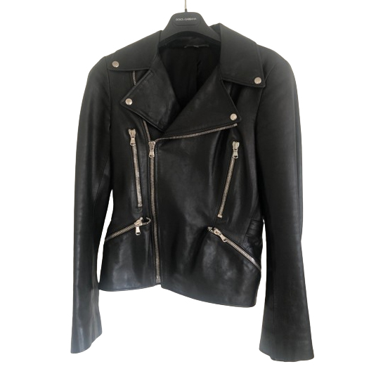 Alexander McQueen Lederjacke 