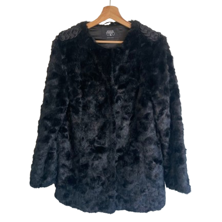 Le Temps Des Cerises Faux fur coat