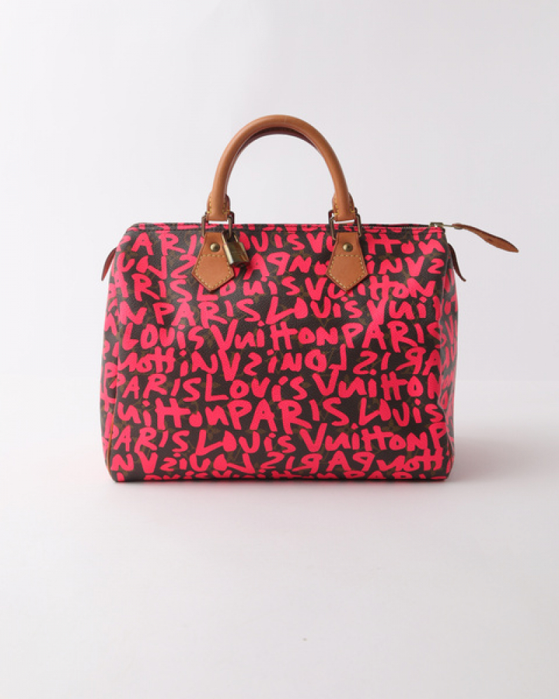 Nike LOUIS VUITTON Graffiti Speedy 30 Handbag