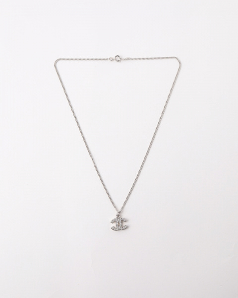 Chanel CC Rhinestone Necklace