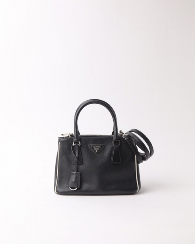 Prada Small Double Zip Saffiano Bag