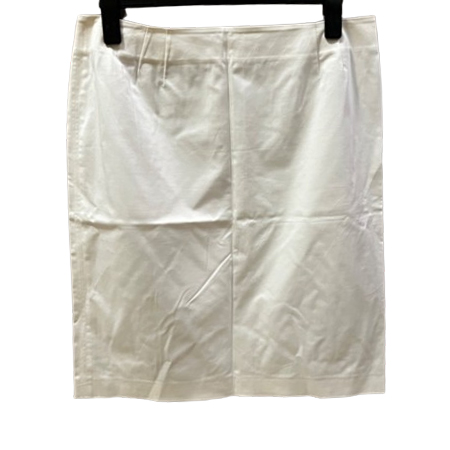 Marina Rinaldi white skirt/knielanger Rock/skirt 23/IT46