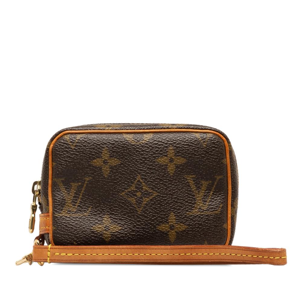 Louis Vuitton B Louis Vuitton Brown Monogram Canvas Canvas Monogram Trousse Wapity France