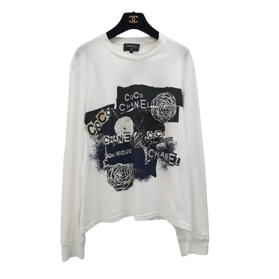 Chanel Coco Cotton Longsleeve Top