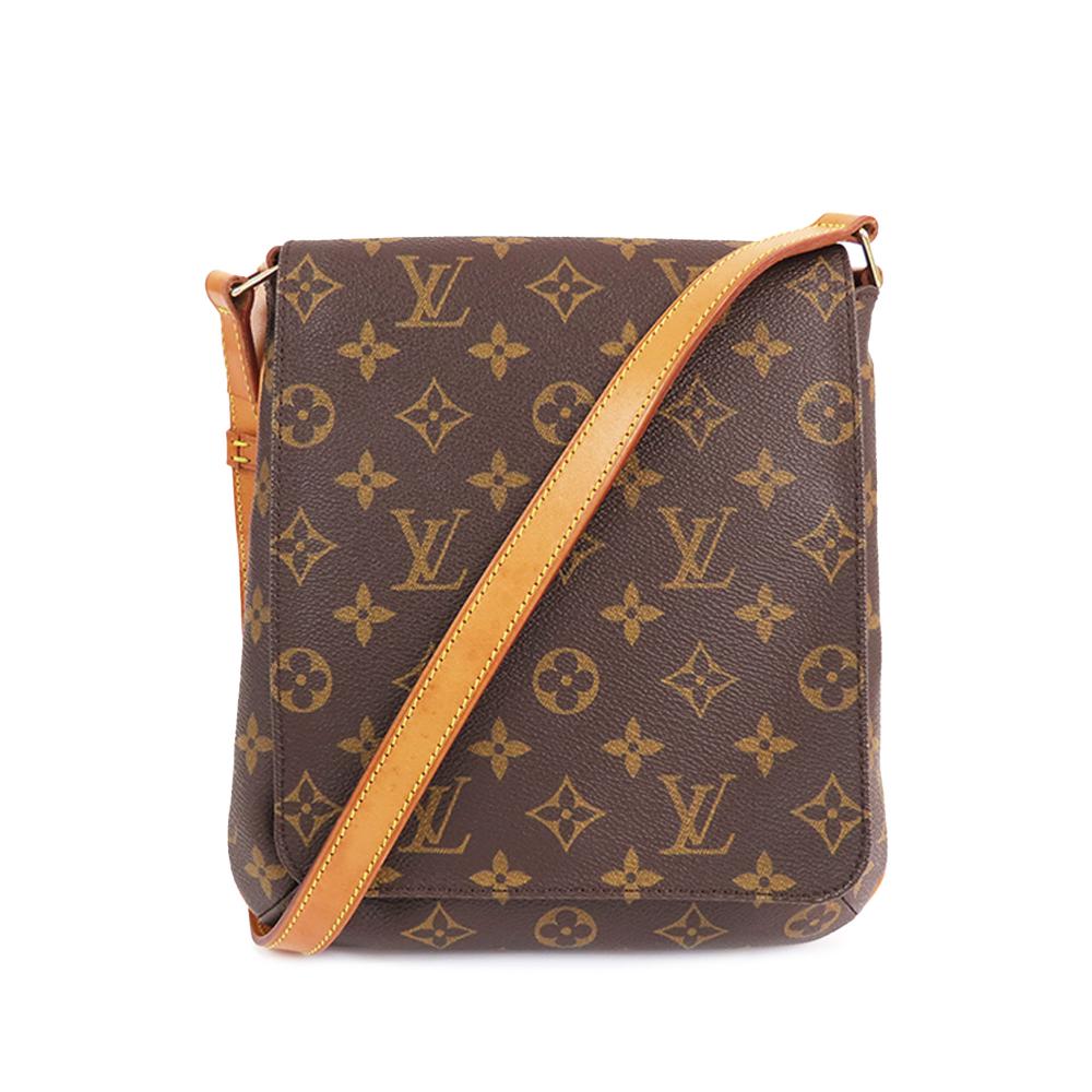 Louis Vuitton B Louis Vuitton Brown Monogram Canvas Canvas Monogram Musette Salsa Short Strap France