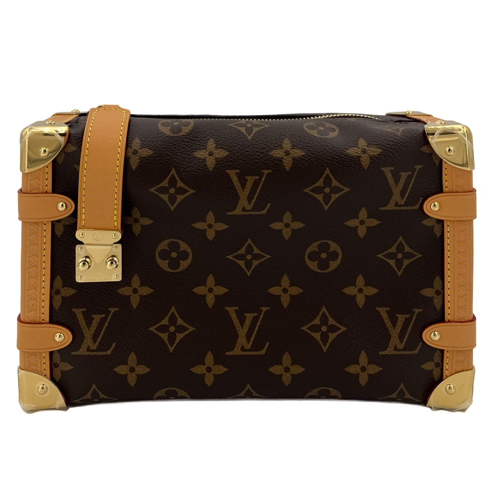 Louis Vuitton Side Trunk MM Canvas Trunk Bag Monogram