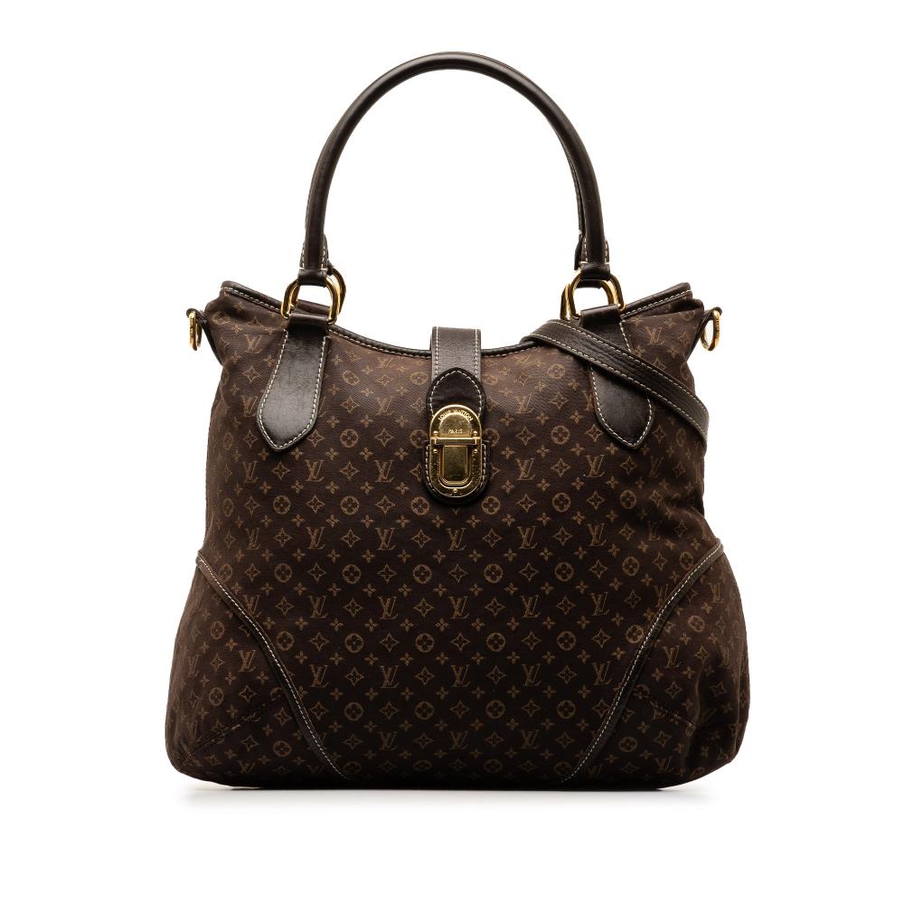 Louis Vuitton B Louis Vuitton Brown Dark Brown Canvas Fabric Monogram Idylle Elegie France