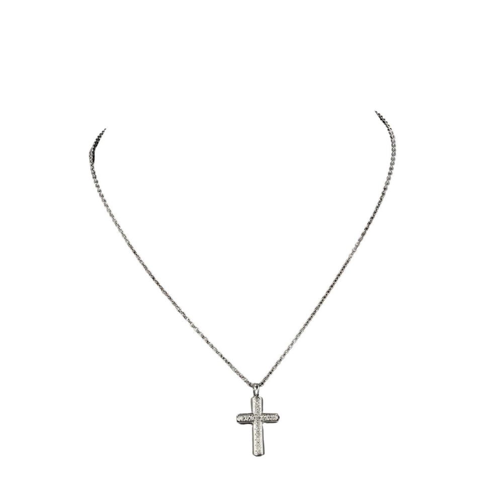 Bvlgari Bulgari Latin Cross Necklace